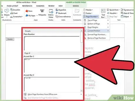 Imagen titulada Insert a Custom Header or Footer in Microsoft Word Step 16