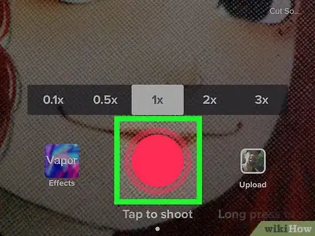 Imagen titulada Get Recording Speed Options on Tik Tok on iPhone or iPad Step 6