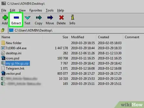 Imagen titulada Extract a Gz File Step 12