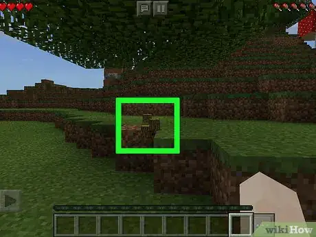 Imagen titulada Make a Crafting Table in Minecraft Step 2