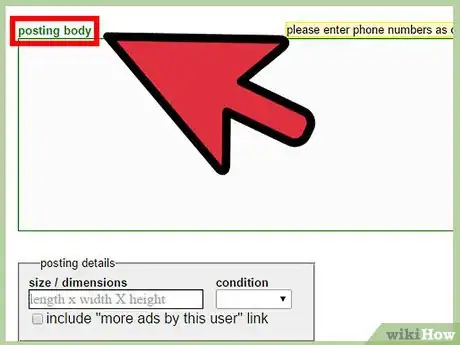 Imagen titulada Post Ads to Craigslist Step 2