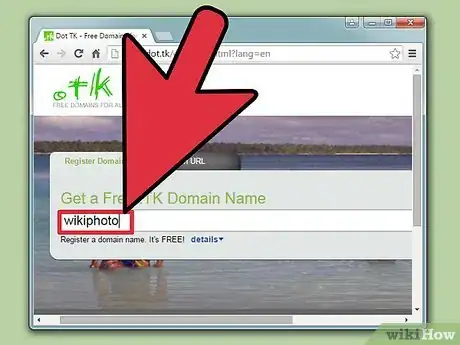 Imagen titulada Get a Free Domain Step 3