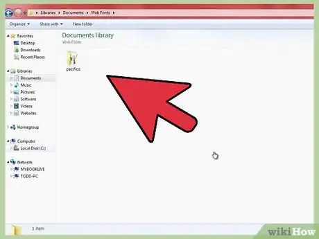 Imagen titulada Add a Font to Dreamweaver Step 3