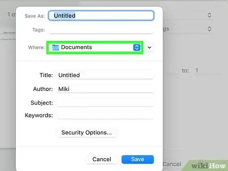 Imagen titulada Save Outlook Emails As PDF on PC or Mac Step 18