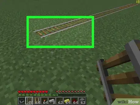 Imagen titulada Build a Railway System on Minecraft Step 11