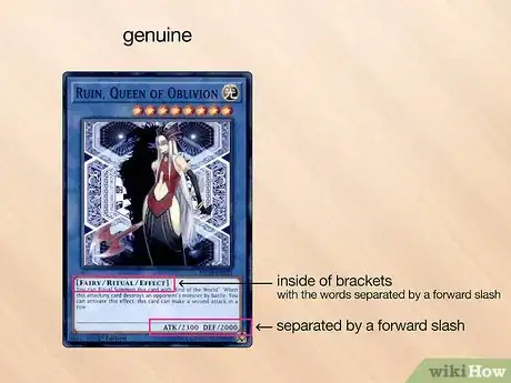 Imagen titulada Identify Fake Yu Gi Oh! Cards Step 5
