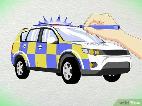 Imagen titulada Draw a Police Car Step 34