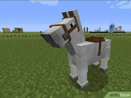Imagen titulada Ride a Horse on Minecraft Step 1
