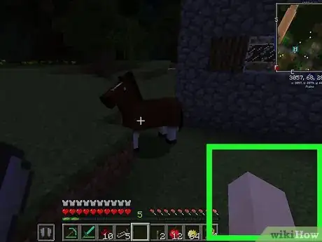 Imagen titulada Breed Horses in Minecraft Step 5