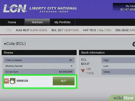 Imagen titulada Have Infinite Money in Grand Theft Auto 5 (GTA V) Step 4