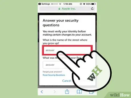 Imagen titulada Change Apple ID Password on iPhone Step 10