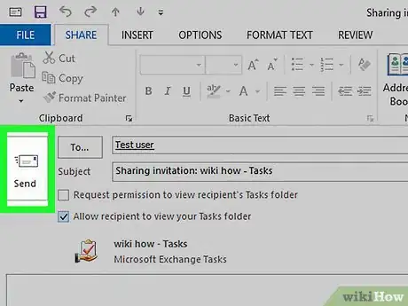Imagen titulada Share Tasks in Outlook 2016 Step 8