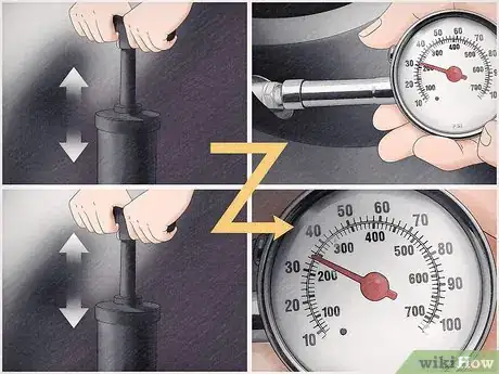 Imagen titulada Inflate a Car Tire with a Bike Pump Step 6