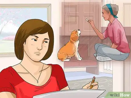 Imagen titulada Train Your Dog to Use a Dog Door Step 1