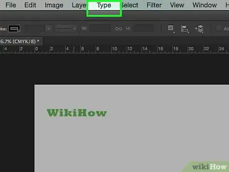 Imagen titulada Convert Text to Outline in Photoshop Step 9