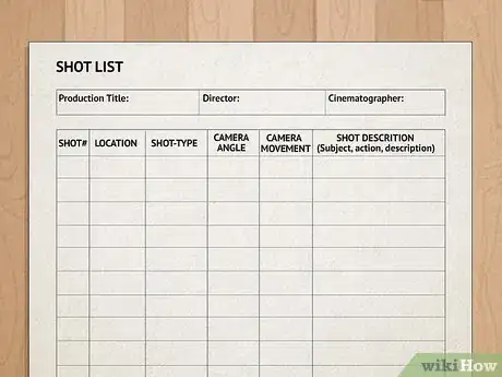 Imagen titulada Write a Music Video Script Step 12