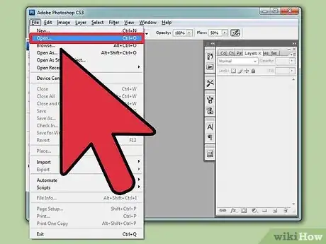 Imagen titulada Make a Stencil in Photoshop Step 1