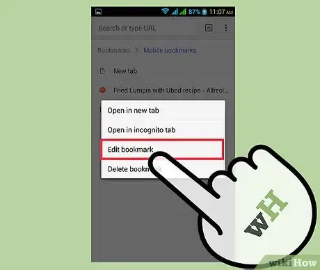 Imagen titulada Organize Chrome Bookmarks Step 20