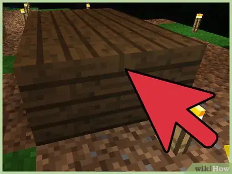 Imagen titulada Make a Pickaxe on Minecraft Step 5