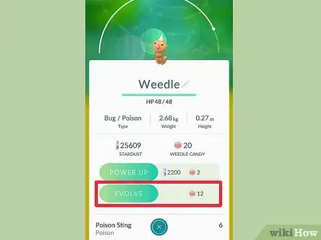 Imagen titulada Evolve Pokémon in Pokemon GO Step 6