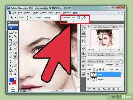 Imagen titulada Make Eyes Pop in Photoshop Step 11