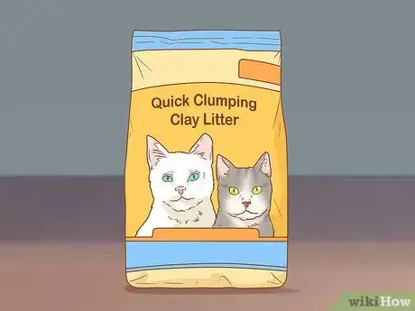 Imagen titulada Keep Litter from Clumping in Your Kitty's Paws Step 2