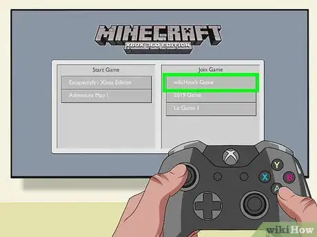 Imagen titulada Play Multiplayer on Minecraft Xbox 360 Step 18
