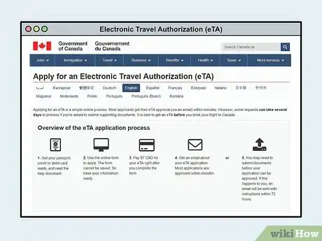 Imagen titulada Get a Canadian Visa Step 15
