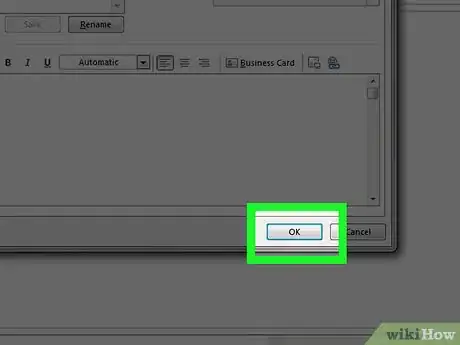 Imagen titulada Add a Signature in Microsoft Outlook Step 22