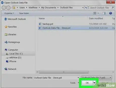 Imagen titulada Access Archived Emails in Outlook Step 18
