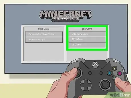 Imagen titulada Play Multiplayer on Minecraft Xbox 360 Step 17