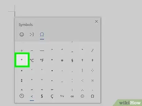 Imagen titulada Make a Degree Symbol Step 9