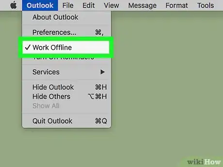 Imagen titulada Disable “Work Offline” in Outlook Step 9