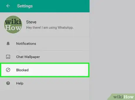 Imagen titulada Unblock Contacts on WhatsApp Step 20