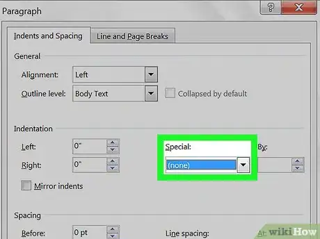Imagen titulada Indent in Word Step 11