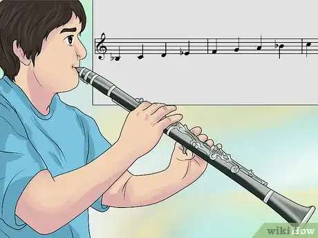Imagen titulada Play Scales on the Clarinet Step 2