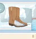 estirar botas de cuero