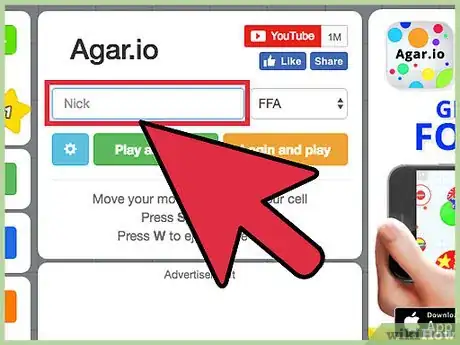 Imagen titulada Play Agar.io Step 2