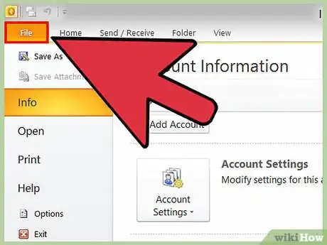Imagen titulada Add Your Outlook.com Email Address to Microsoft Outlook Step 2