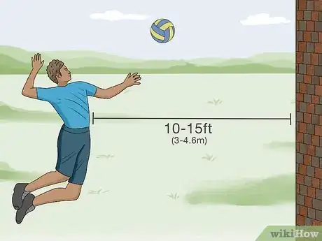 Imagen titulada Practice Volleyball Without a Court or Other People Step 6