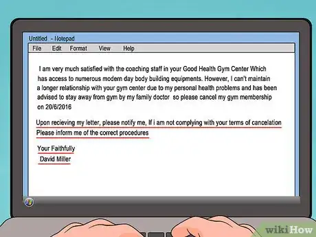 Imagen titulada Get out of a Gym Contract Step 6