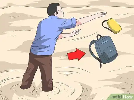 Imagen titulada Get out of Quicksand Step 1