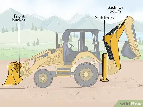 Imagen titulada Operate a Backhoe Step 6