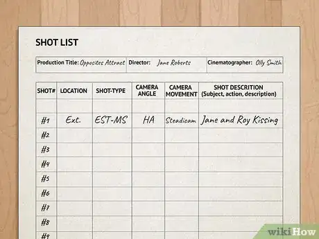 Imagen titulada Write a Music Video Script Step 13
