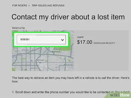 Imagen titulada Find an Item Lost in an Uber Car Step 14