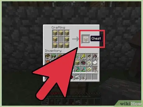 Imagen titulada Craft a Hopper in Minecraft Step 2