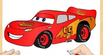dibujar a Rayo McQueen