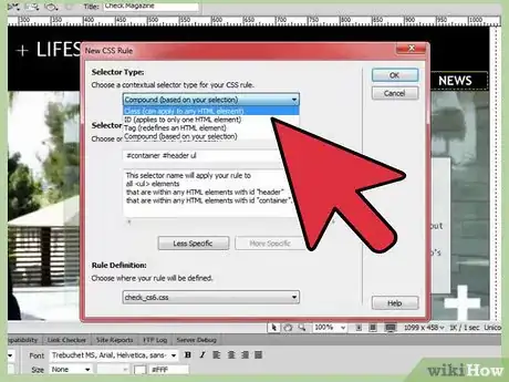 Imagen titulada Add a Font to Dreamweaver Step 8