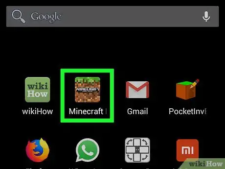 Imagen titulada Find an NPC Village in Minecraft PE Step 1