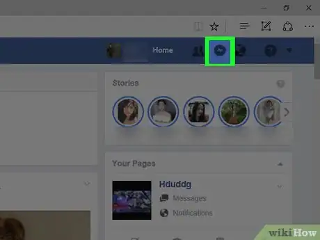 Imagen titulada Check Your Message Inbox on Facebook Step 5